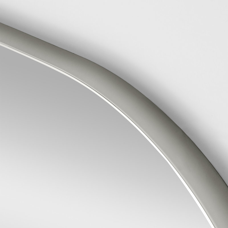 Planer Wide Mirror from Generation Lighting , Silver