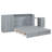 Size Murphy Bed With USB Port, Large Drawer, And Wardrobe/Desk Combo – Versatile Cabinet Bed