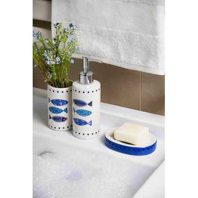 Ceramic Bathroom Accessory Set