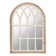 Distressed Solid Wood Arch Mirror