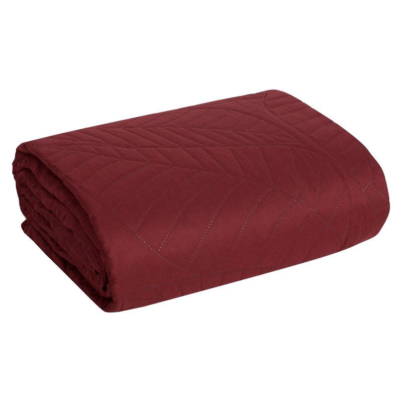 Renken Geometric Shapes Bedspread, W170 x L210cm, Brick