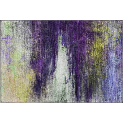 Premium Machine Washable Mayfield Abstract Rug