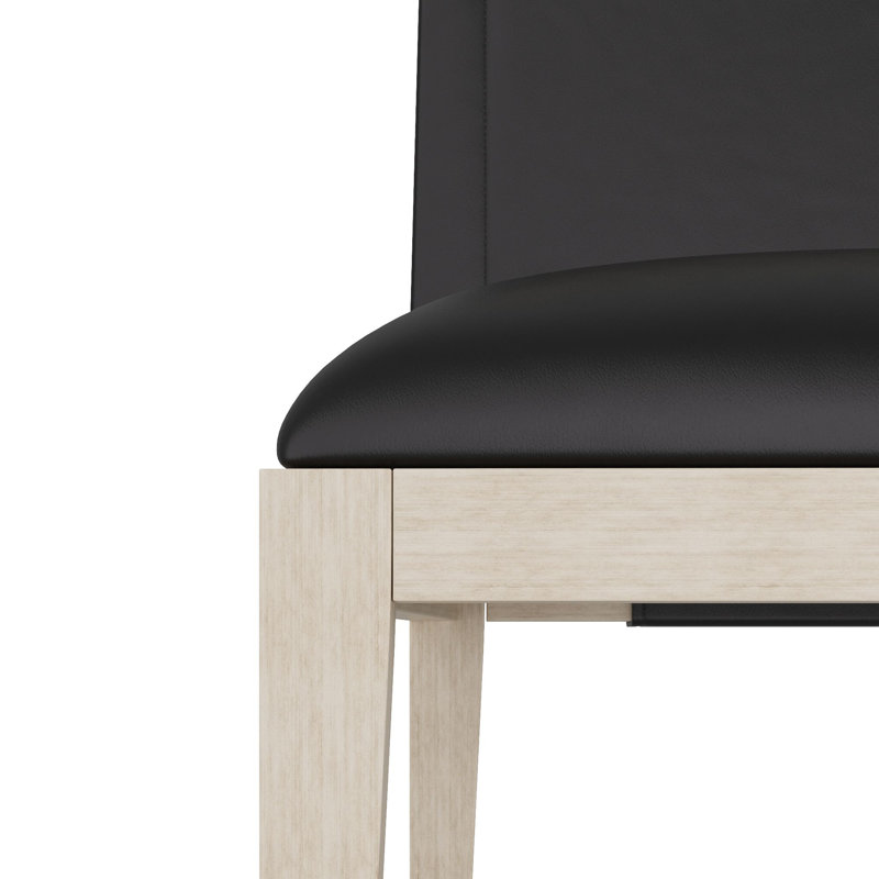 Burdock Dining Chair, Black, Smoke/Bronze