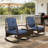 3-Piece Wicker Patio Bistro Set-802002603-802002602
