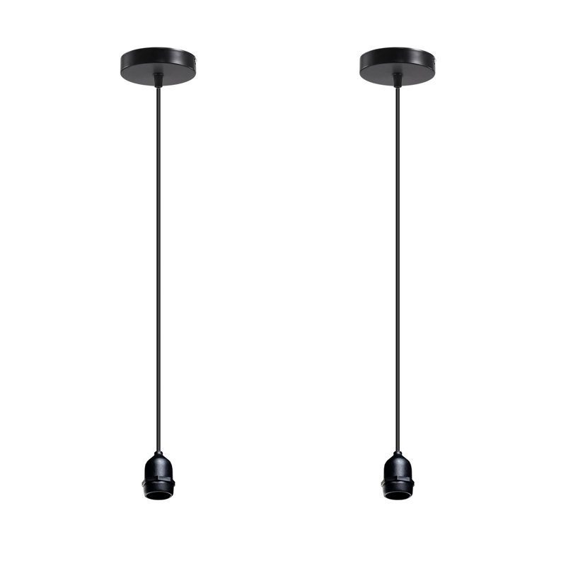 Aryansh 2 - Light Black Single Pendant, No