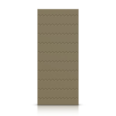 Porte standard à panneaux en bois