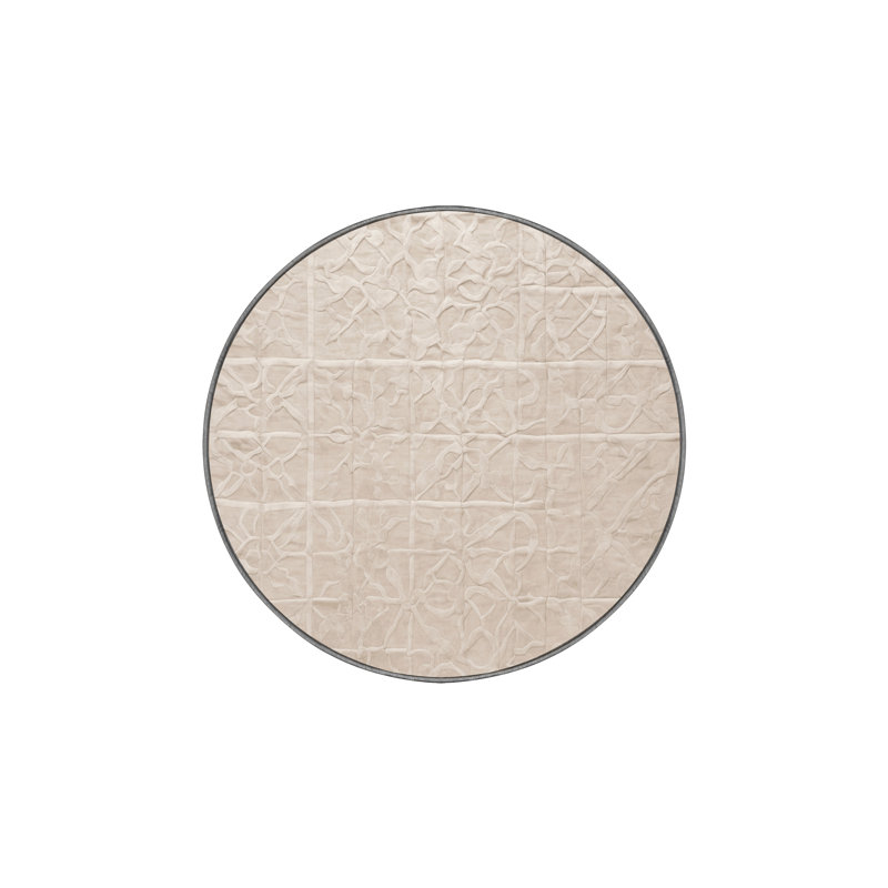 Machine Washable Gray Area Rug, Runner 2' x  4'