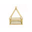 Twin Tent-Shaped Floor Bed-1667867676