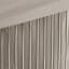 Édredon très grand taupe - Coussins décoratifs brillants 7 pièces à garniture charmeuse