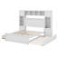 Lit en bois avec armoire tout-en-un, tablette, douilles et lit gigogne-1276079892