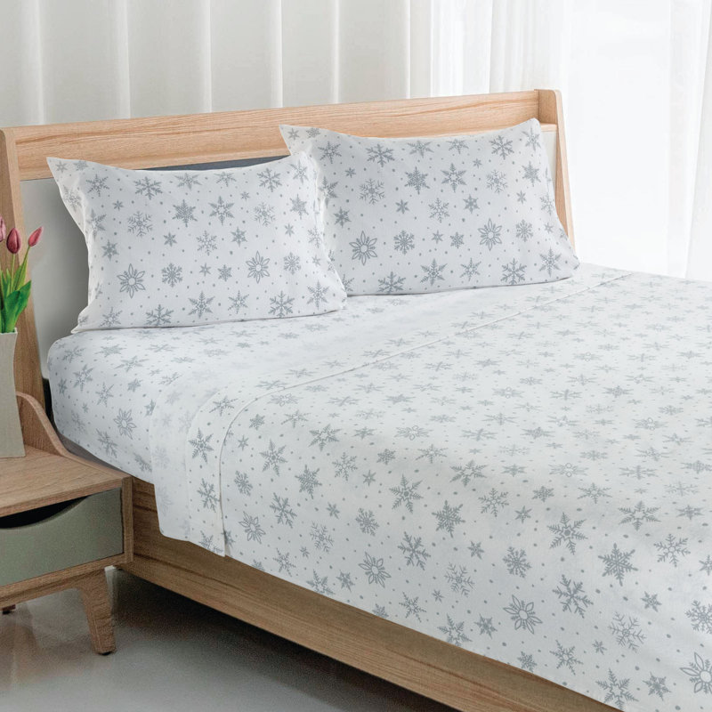 Spode Full Sheet Set, Full/Double Sheet Set + 2 Pillow Cases,  Gnome Sweet Gnome 