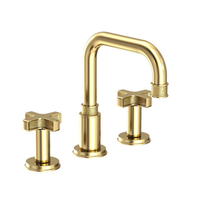 Griffey Widespread Bathroom Faucet with Drain Assembly