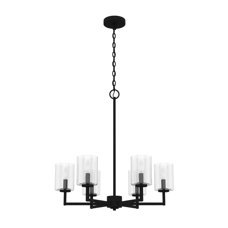Kerrison 6 - Light Unique Classic Chandelier, Natural Iron