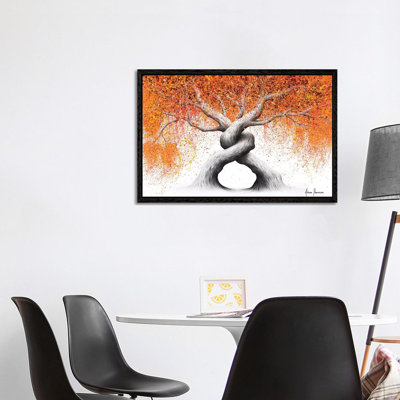 Twisting Love Trees by Ashvin Harrison - Print on Canvas
