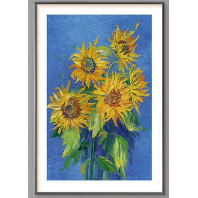 Sunseeker Metal Framed Canvas Wall Art, 16x24