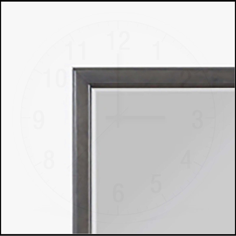 Louis Philippe   Mirror, Dark Gray