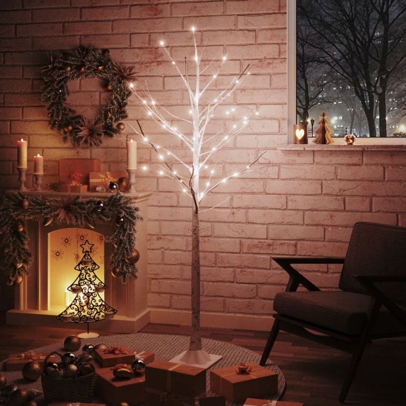 Christmas Tree, 4.92ft H x 0.69ft W x 0.69ft D