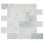 Mosaïque en pierre naturelle auto-adhésive 2 po x 4 po Daltile SimplyStick Mosaix (12 pièces par carton) (11,64 pieds carrés par carton)