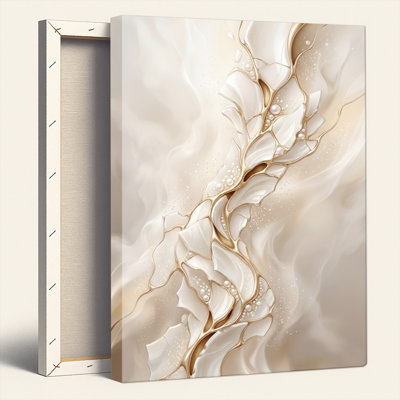 Marble Wave, reproduction d'art sur toile, ensemble de 1