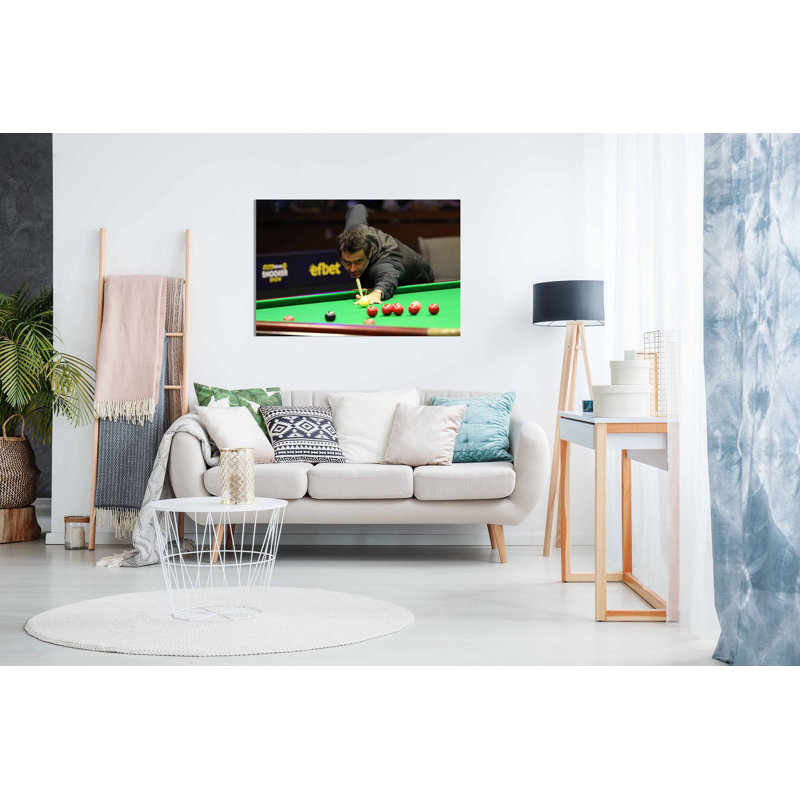Snooker Ronnie O'Sullivan - Wrapped Canvas Print, 31cm H x 46cm W
