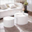 Ensemble de 2 tables basses gigognes