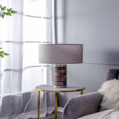 Lampe de table (assemblage de l'abat-jour requis)