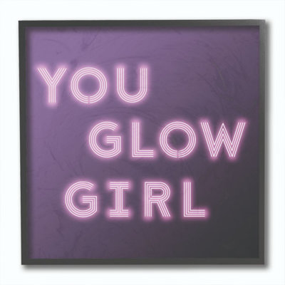 «You Glow Girl» par Dawn Vietnam, reproduction d'art texturée