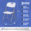 Blow-Molded Commercial Grade Plastic Folding Chairs-88408341