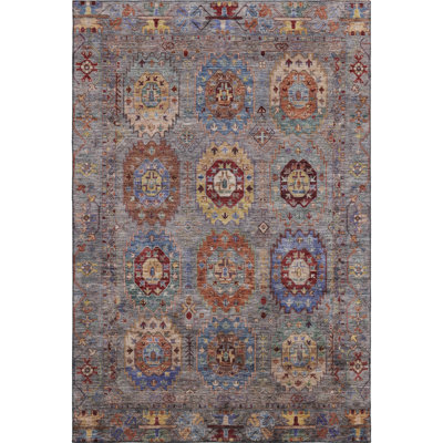 Premium Machine Washable Mayfield AMF2227 Panel Rug