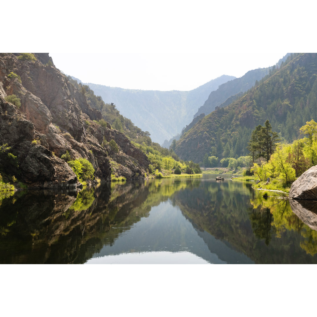 Scenic East Portal Water Reflections von Boogich - Kunstdrucke auf Leinwand