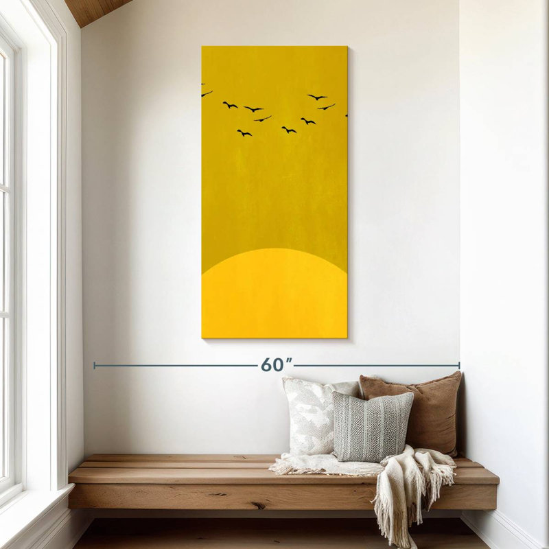 Danse du soleil, H 48 po x l 24 po