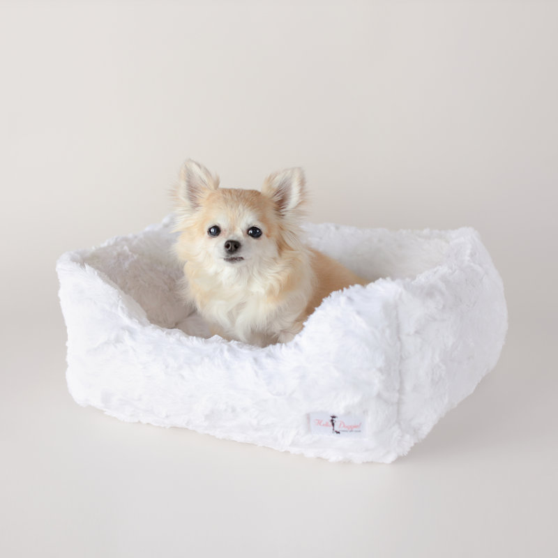 Bella Polyester Pet Bed, Small (10" W x 7" D x 5" H), Vintage