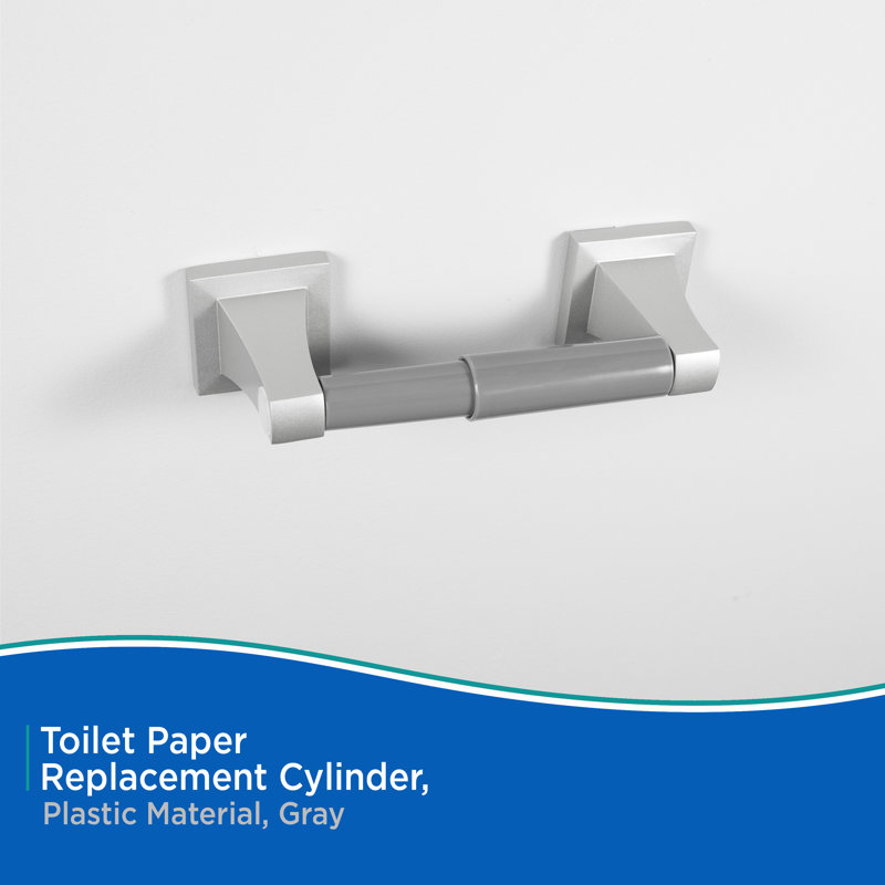 Kenney Toilet Paper Replacement Cylinder, Gray