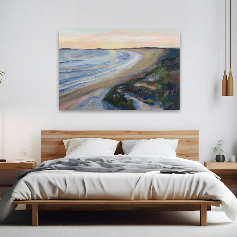 Promenade contemporaine et côtière, H 60 po x l 40 po
