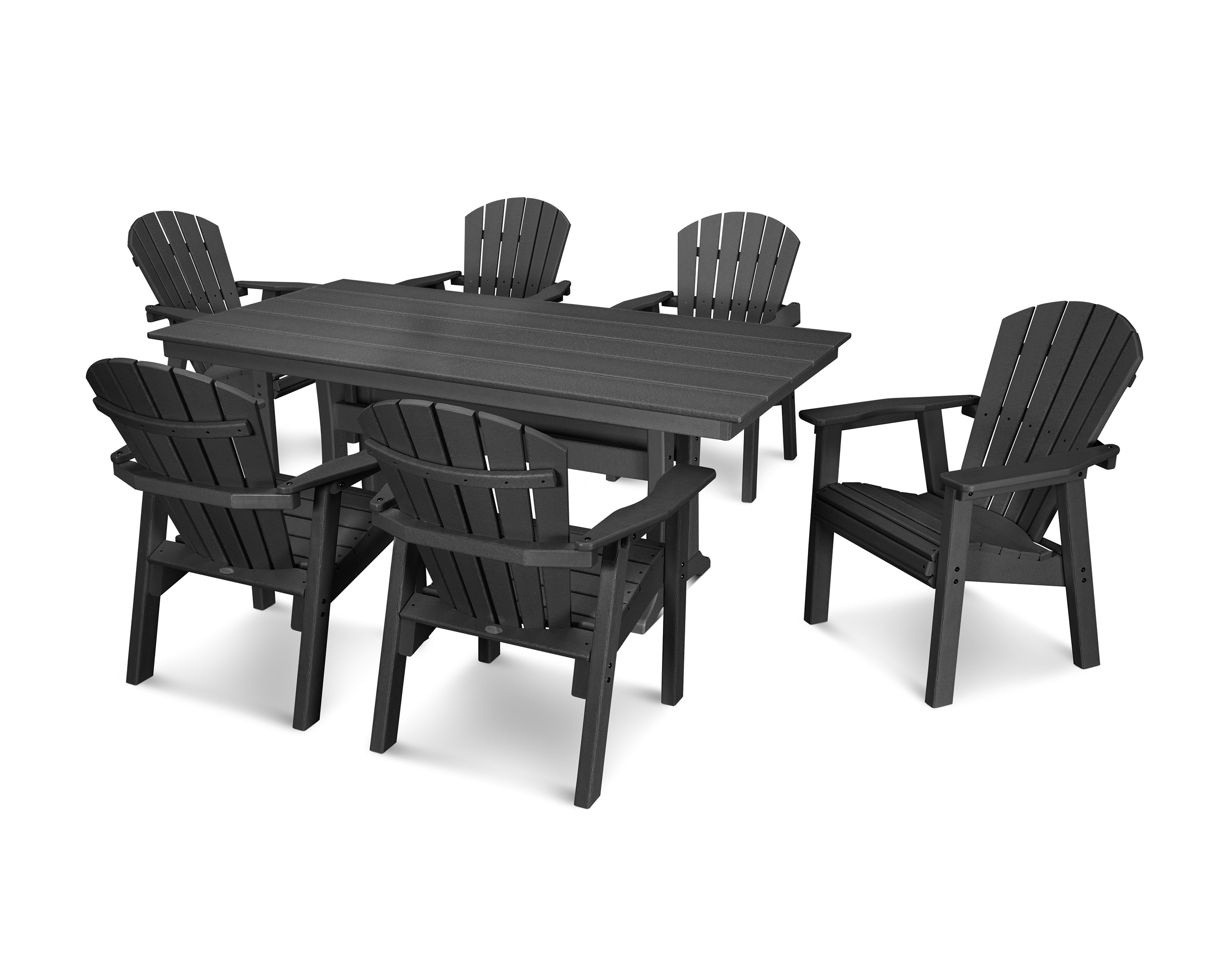 POLYWOOD® Seashell 7 Piece Dining Set - Wayfair Canada