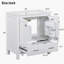 [Cabinet seulement] Meuble-lavabo vert de 36 po (lavabo non inclus)-99338416