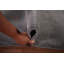 Tapis tribal gris Gabbeh 8 x 10