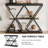 3-Tier Entryway Table, Industrial Console Sofa Table with Storage, Accent Table with Open Shelves, X-Shaped Metal Frame, Foyer Table for Entryway, Hallway-882187148