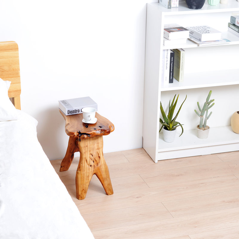 Banc en bois massif naturel