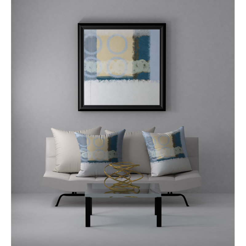 Housse de coussin décorative carrée et insert Splendid, 20 po X 20 po