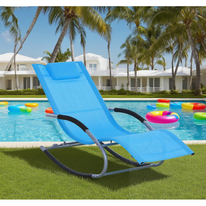 Chaise berçante d'extérieur
