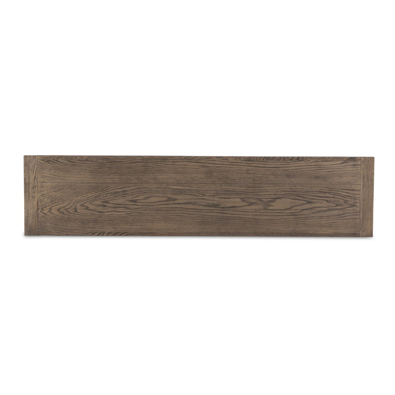 WARBY Console Table, Worn Oak