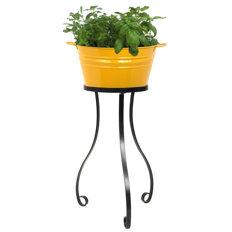Kilian Metal Pot Planter, Saffron