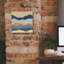  «Mountain Series 107» par Lorelle Rau, art mural sur toile, 12 po x 12 po