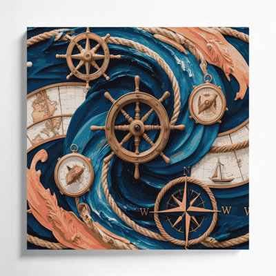 Art mural sur toile gris