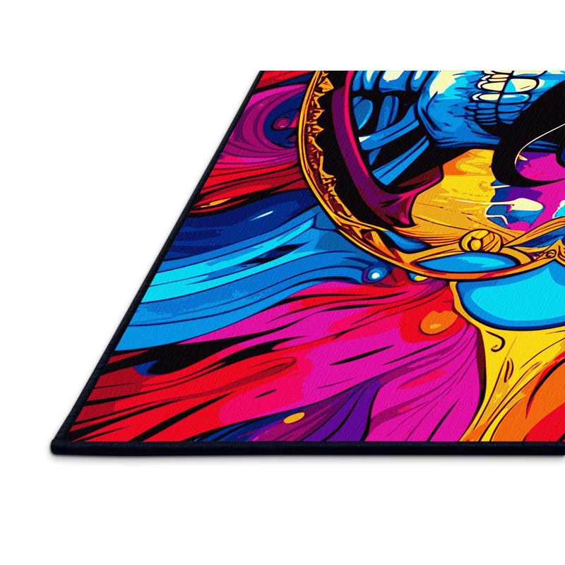 Tapis Glimmer Tide, Carré 3 pi