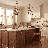 Mercer 4-Light Pendant in Brass/Black-529425226
