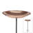 Faus Copper Single Tier Birdbath