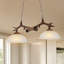 Lustre 2 lumières Antler