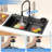 2718 27'' L Drop-in Single Bowl Stainless Steel Kitchen Sink